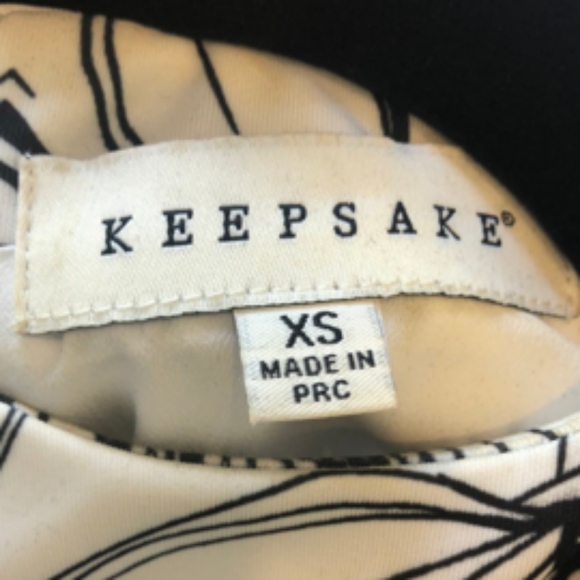 KEEPSAKE THE LABEL | White Floral Print Dress - Picture 6 of 11